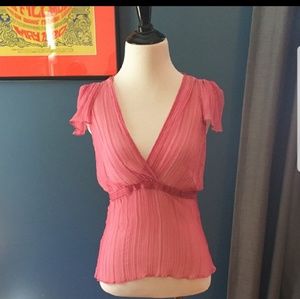 Betsey Johnson chiffon top